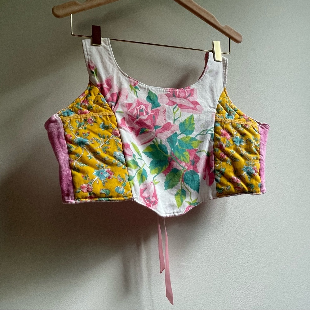 Artisan Cotton Corset Top